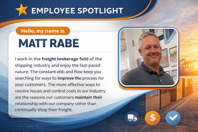 Employee Spotlight Matt Rabe