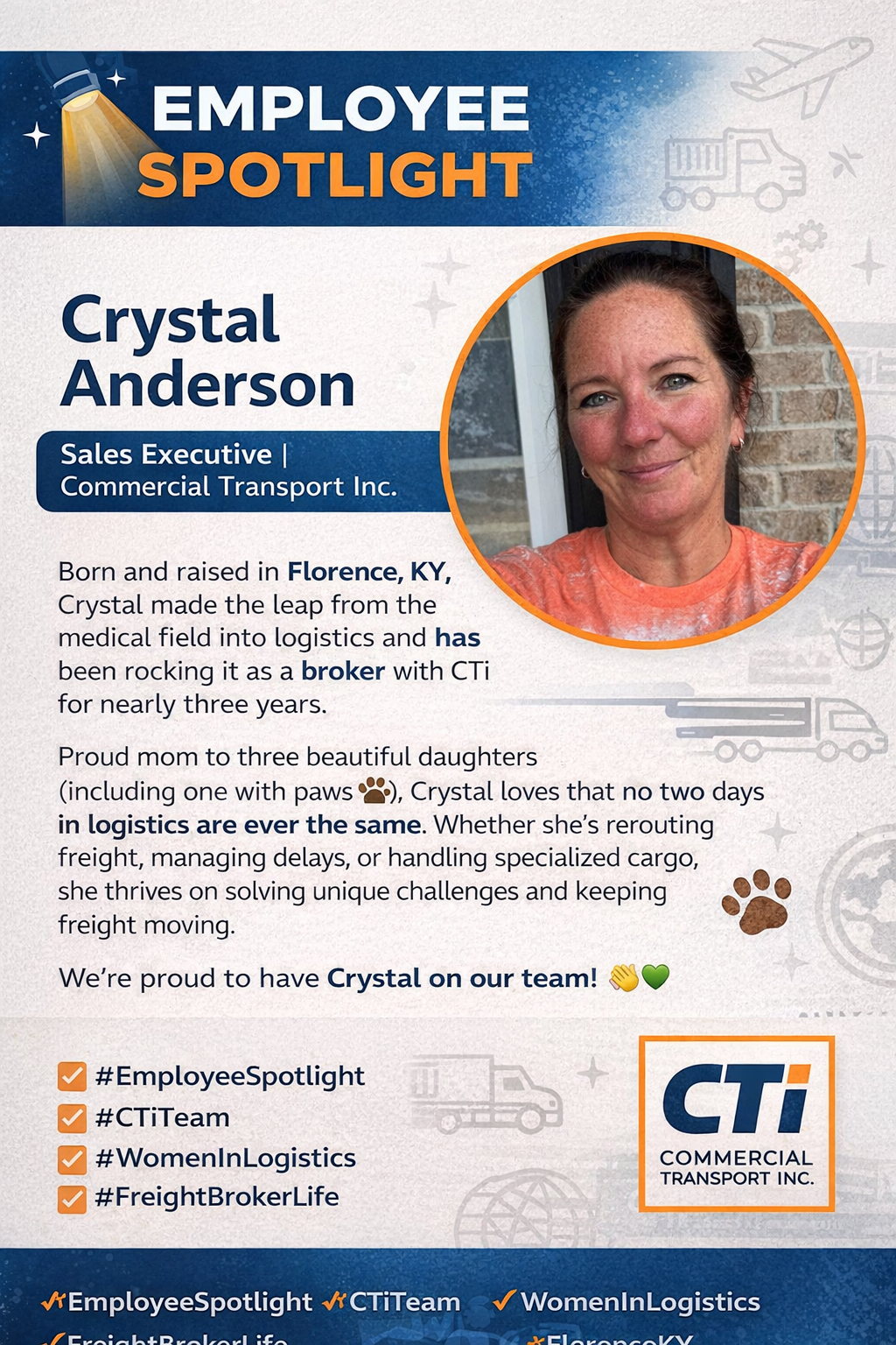 Crystal Anderson Employee Spotlight